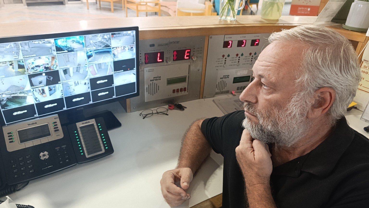 לאוניד סמרין בעמדת הביטחון
